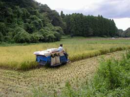 小さいコンバイン